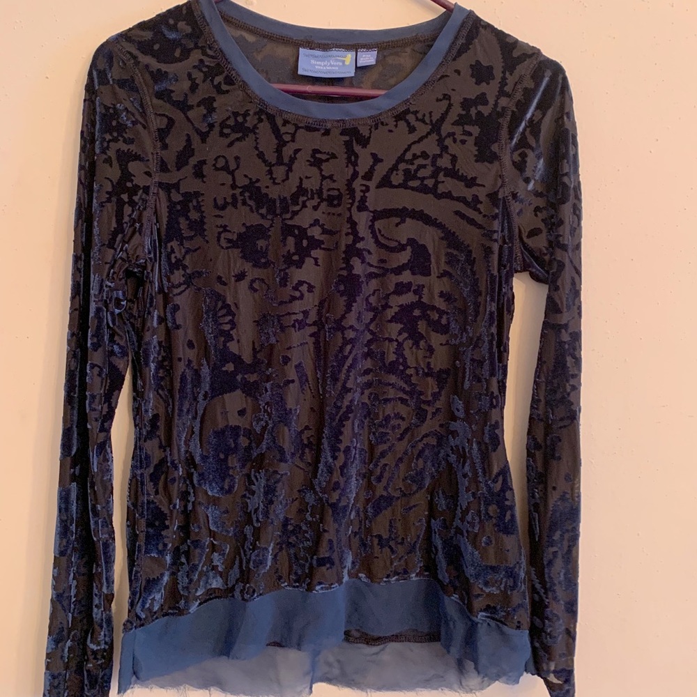 Velvet shirt